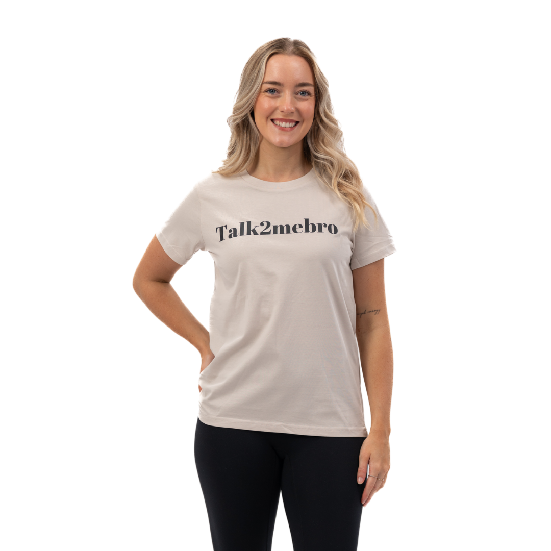Talk2mebro Tee Ladies (Rough Patch)