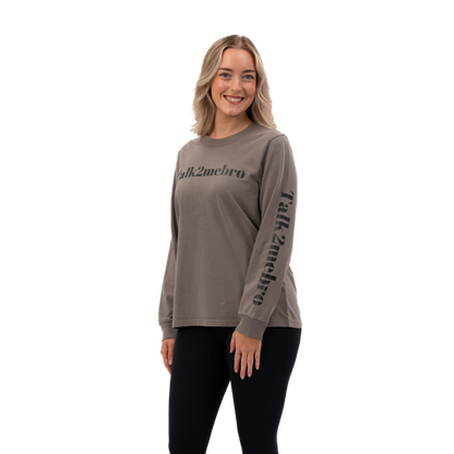 Heavy Faded Long Sleeve Ladies