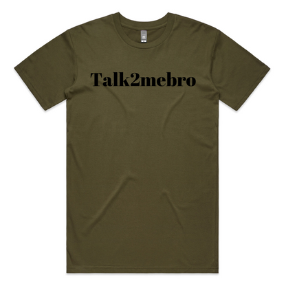 Talk2mebro Tee - (Rough Patch)