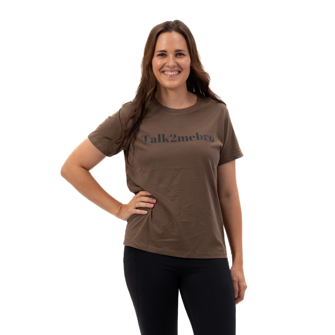 Talk2mebro Tee Ladies (No Message On Back)