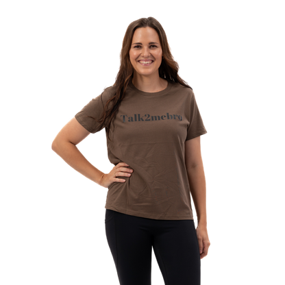 Talk2mebro Tee Ladies (No Message On Back)