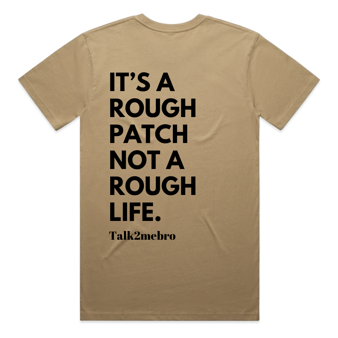 Talk2mebro Tee - (Rough Patch)