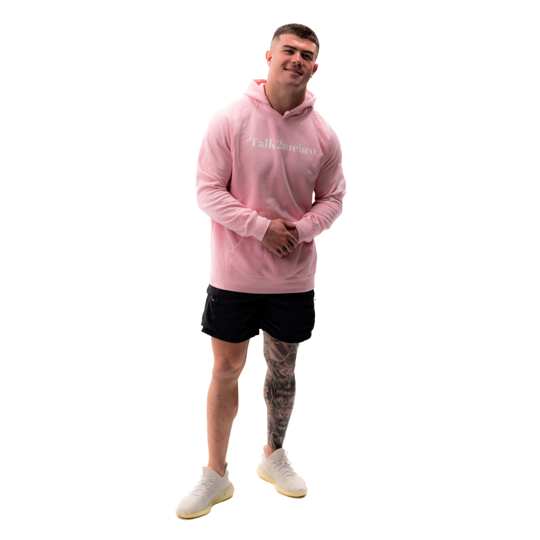 Pink Hoodie Unisex (Rough Patch)