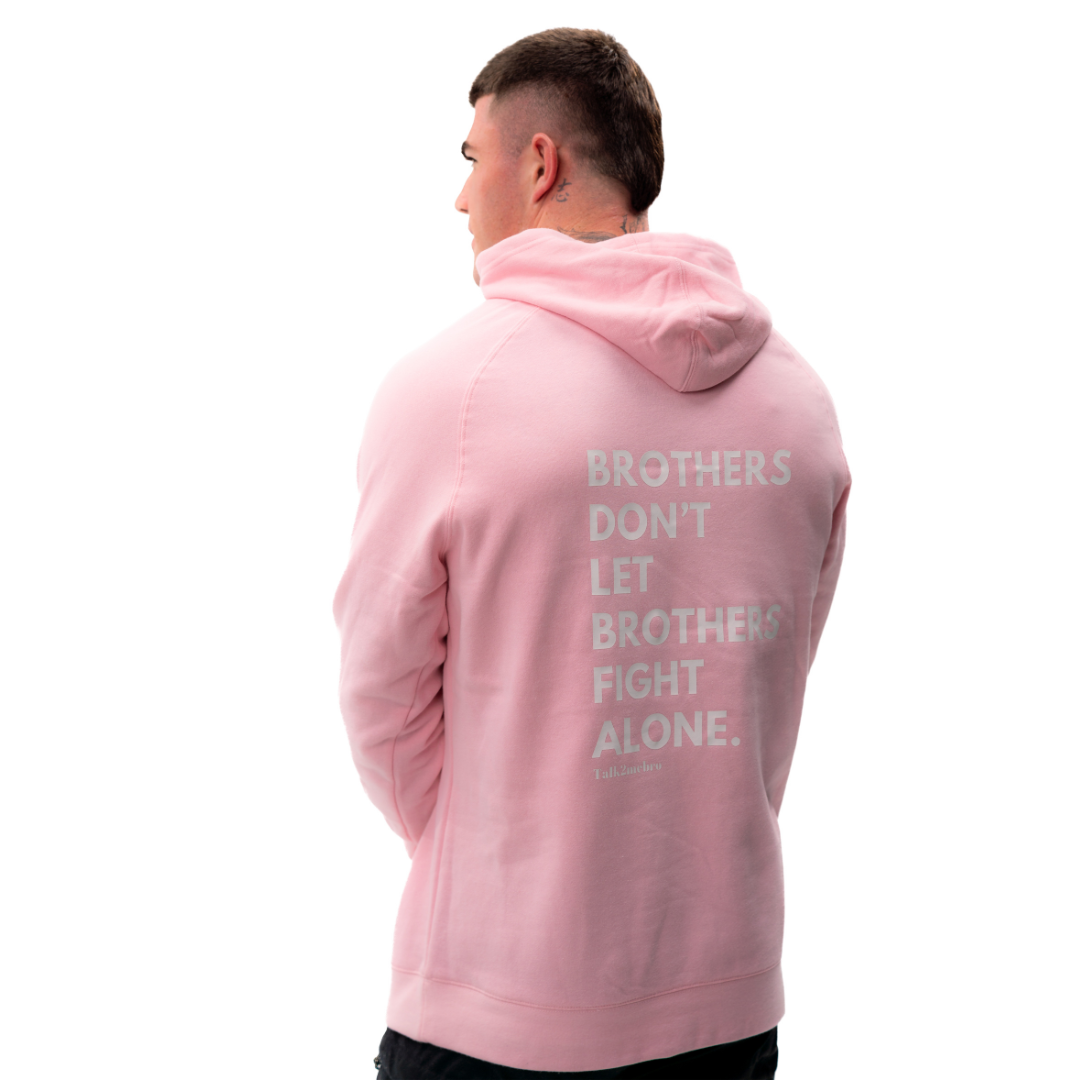 Pink Hoodie Unisex (Rough Patch)