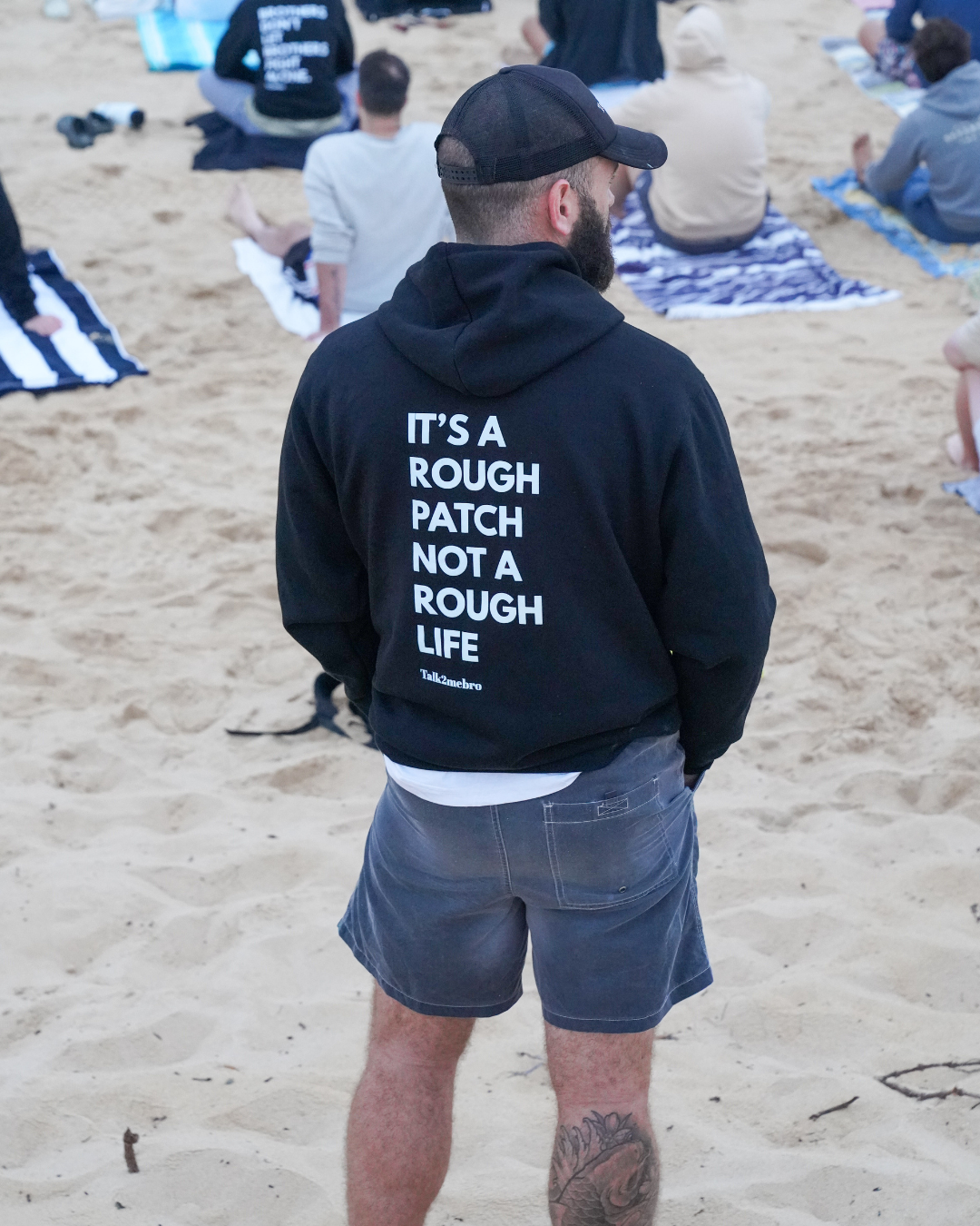 Hoodie Unisex - (Rough Patch)